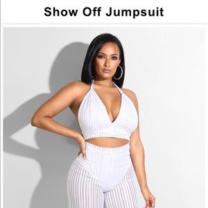“Show off jumpsuit”